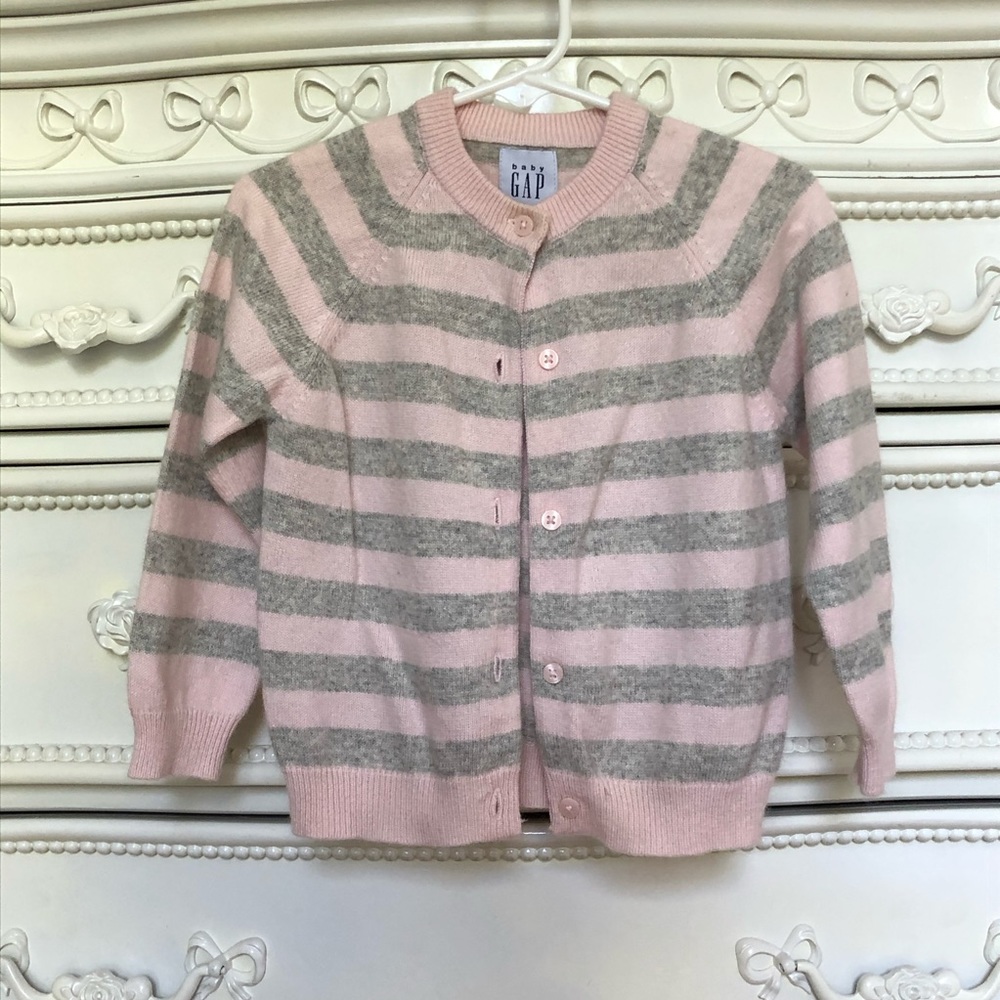 55% CASHMERE striped cardigan